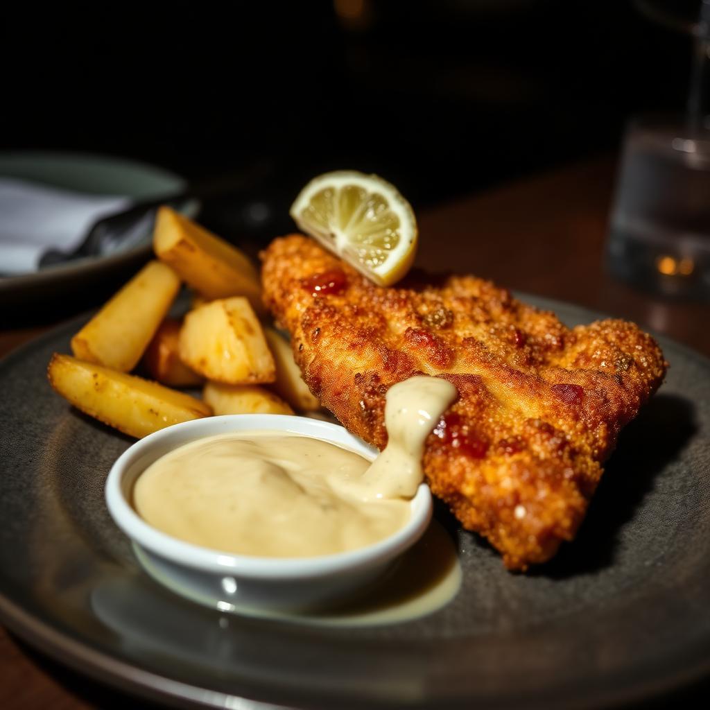 Schnitzel & béarnaise